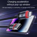 Yesido CA129L 12W 2.4A USB to 8 Pin Charging Data Cable, Length: 1.2m, CA129L - Image 8