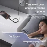 Yesido CA181 PD60W 3A USB-C / Type-C to USB-C / Type-C Charging Data Cable, Length: 1.2m, CA181 - Image 6