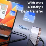 Yesido CA181 PD60W 3A USB-C / Type-C to USB-C / Type-C Charging Data Cable, Length: 1.2m, CA181 - Image 10