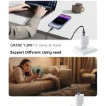 Yesido CA182 PD27W 3A USB-C / Type-C to 8 Pin Charging Data Cable, Length: 1.2m, CA182 - Image 11