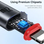 Yesido CA182 PD27W 3A USB-C / Type-C to 8 Pin Charging Data Cable, Length: 1.2m, CA182 - Image 7