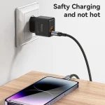 Yesido CA182 PD27W 3A USB-C / Type-C to 8 Pin Charging Data Cable, Length: 1.2m, CA182 - Image 9