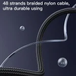 Yesido CA183 PD60W 3A USB-C / Type-C to USB-C / Type-C Charging Data Cable, Length: 2m, CA183 - Image 9