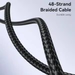 Yesido CA184 PD27W 3A USB-C / Type-C to 8 Pin Charging Data Cable, Length: 2m, CA184 - Image 5