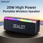 ZEALOT S72 20W High Power Portable Wireless Bluetooth Speaker - Image 5
