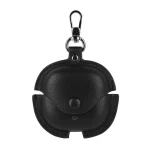 Business Leather Earphone Protective Case with Hook, For Redmi Buds 6 Lite