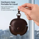 Business Leather Earphone Protective Case with Hook, For Redmi Buds 6 Lite - Image 4