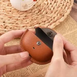 Business Leather Earphone Protective Case with Hook, For Redmi Buds 6 Lite - Image 5