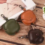 Business Leather Earphone Protective Case with Hook, For Redmi Buds 6 Lite - Image 7