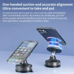 CTT29 Foldable Vacuum Magnetic Suction Cup Phone Holder - Image 6