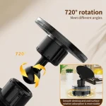 CTT26 Foldable Vacuum Magnetic Suction Cup Kitchen Phone Holder - Image 6