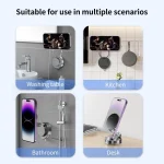 CTT28 Foldable Vacuum Magnetic Suction Cup Phone Holder - Image 9