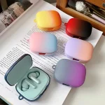 Gradient Hard PC Frosted Bluetooth Earphone Protective Case, For Redmi Buds 6 - Image 4