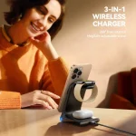 JOYROOM JR-W15 3 in 1 Magnetic Wireless Charging Phone Holder - Image 7