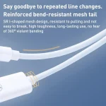 2 in 1 Type-C Male to Type-C Charging and Type-C Audio Female Earphone Adapter, Type-C - Image 7