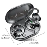 Q38 Ear-mounted LED Digital Display Wireless Bluetooth Earphone - Image 2