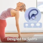 Q38 Ear-mounted LED Digital Display Wireless Bluetooth Earphone - Image 8