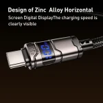 REMAX C01-AL 3A USB to 8 Pin Nylon Braided Data Cable, Length: 1.2m, USB to 8 Pin - Image 4