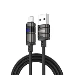 REMAX C01-AC 66W USB to Type-C Nylon Braided Data Cable, Length: 1.2m, USB to Type-C