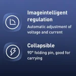 REMAX U2-AC 67W USB and Type-C GaN Digital Display Fast Charger, EU Plug, UK Plug - Image 6