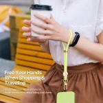 DUX DUCIS Garden Series Begonia Pattern Adjustable Short Phone Lanyard - Image 6