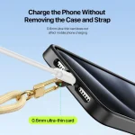 DUX DUCIS Garden Series Broken Ice Pattern Adjustable Short Phone Lanyard - Image 10