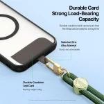 DUX DUCIS Garden Series Tile Pattern Adjustable Short Phone Lanyard - Image 9