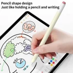 Anti-roll Silicone Protective Stylus Pen Case, For Apple Pencil 2 / Pro - Image 3