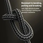 Yesido 3A USB to Type-C Fast Charging Cable, 0.3m, 1.2m, 2m, 3m - Image 5