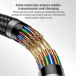 Yesido 3A USB to Type-C Fast Charging Cable, 0.3m, 1.2m, 2m, 3m - Image 7