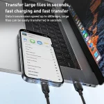 Yesido 3A USB to Type-C Fast Charging Cable, 0.3m, 1.2m, 2m, 3m - Image 8