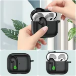 Colorful Lock Earphones Protective Case, For AirPods 3 - Image 4