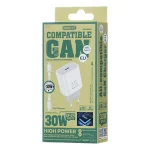 REMAX RP-U71 30W Type-C All-compatible GaN Charger with Data Cable, EU Plug, UK Plug - Image 3