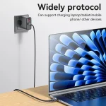 Yesido CA186 240W Type-C to Type-C Aluminum Alloy Data Cable, Length: 2m, CA186 - Image 4