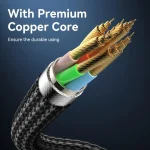 Yesido CA186 240W Type-C to Type-C Aluminum Alloy Data Cable, Length: 2m, CA186 - Image 5