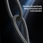 Yesido CA187 27W Type-C to 8 Pin Aluminum Alloy Data Cable, Length: 0.3m, 0.3m - Image 6