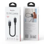 Yesido CA187 27W Type-C to 8 Pin Aluminum Alloy Data Cable, Length: 0.3m, 0.3m - Image 10