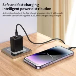 Yesido CA189 27W Type-C to 8 Pin Aluminum Alloy Data Cable, Length: 1.2m, 1.2m - Image 8