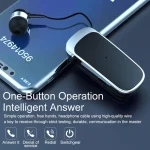 K52 Business Lavalier Retractable Cable Bluetooth Earphone - Image 3