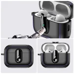 Armor Magnetic Wireless Earphones Case with Security Lock, For AirPods Pro - Image 4