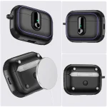 Armor Magnetic Wireless Earphones Case with Security Lock, For AirPods Pro - Image 5