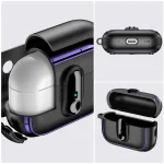 Armor Magnetic Wireless Earphones Case with Security Lock, For AirPods Pro - Image 6