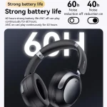 Yesido EP07 Hybrid Dual-feed ANC Noise Reduction Bluetooth Headphones, EP07 - Image 3