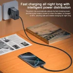 Yesido YC93 PD65W 2m USB-C / Type-C Cable Laptop Charger, UK Plug, YC93 - Image 4