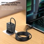 Yesido YC93 PD65W 2m USB-C / Type-C Cable Laptop Charger, UK Plug, YC93 - Image 5
