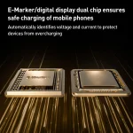 Type-C Male to Type-C Female 240W 80Gbps Adapter with Digital Display - Image 7