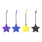4pcs YOYOISLES Air Stars Series EVA Keychain Locator Protective Case, For Airtag