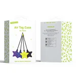 4pcs YOYOISLES Air Stars Series EVA Keychain Locator Protective Case, For Airtag - Image 4