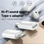Type-C Male to 8 Pin Female Hi-Fi Audio Earphone Adapter, Audio - Image 3