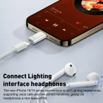 Type-C Male to 8 Pin Female Hi-Fi Audio Earphone Adapter, Audio - Image 5